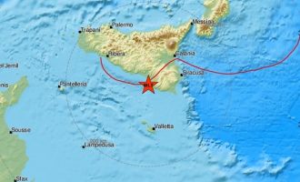 Σεισμός 4,8 Ρίχτερ ταρακούνησε τη Σικελία