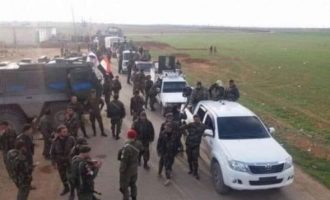 Ο συριακός στρατός προετοιμάζεται για πιθανή πολεμική σύγκρουση με την Τουρκία στην Αΐν Ίσσα