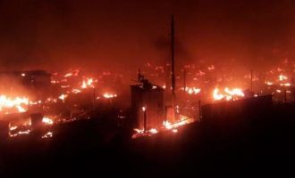 Λιβανέζοι αφεντικά έκαψαν καταυλισμό Σύρων προσφύγων επειδή ζήτησαν τα δεδουλευμένα τους