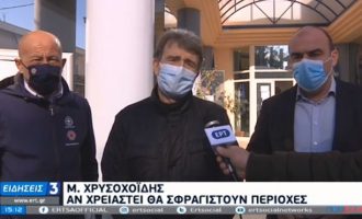 Ο Χρυσοχοΐδης θα στείλει τους «σκληρούς» της Αστυνομίας να σφραγίσουν ανθρώπους μέσα στα σπίτια τους