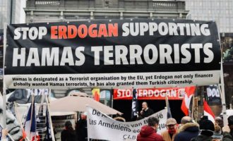 STOP ERDOGAN: Υποστηρίζει τους τρομοκράτες της Χαμάς – Μαυρίδης: «Επιλέξαμε να μη σιωπήσουμε»