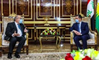 Ο Έλληνας πρέσβης στο Ιράκ συναντήθηκε με τον πρωθυπουργό του ιρακινού Κουρδιστάν