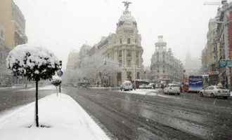 Θανατηφόρος χιονιάς σαρώνει την Ισπανία – Τρεις νεκροί