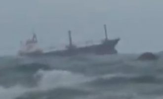 Ρωσικό φορτηγό πλοίο βυθίστηκε ανοικτά των τουρκικών ακτών στη Μαύρη Θάλασσα