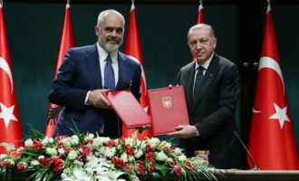 Αλβανία προσκύνησε Τουρκία: Τι υπέγραψε ο Ράμα μπροστά στον Ερντογάν