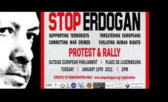 «ΣΤΟΠ ΕΡΝΤΟΓΑΝ»: Συγκέντρωση διαμαρτυρίας στις 19 Ιανουαρίου έξω από το Ευρωπαϊκό Κοινοβούλιο