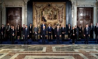 Ορκίστηκε η κυβέρνηση Ντράγκι – Συγχαρητήρια Κυριάκου Μητσοτάκη