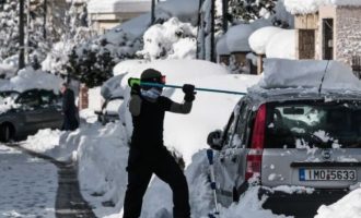 Χιονιάς «Ελπίδα»: Δελτίο καιρού για την Αττική – Συμβουλές από την Πολιτική Προστασία