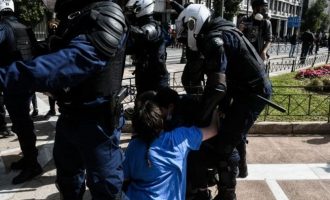 ΜέΡΑ25: «Όργιο βίας και καταστολής κατά ειρηνικών διαδηλωτών στο κέντρο της Αθήνας»