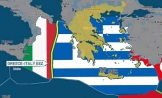 Η ιταλική Βουλή ενέκρινε την οριοθέτηση ΑΟΖ μεταξύ Ελλάδας και Ιταλίας