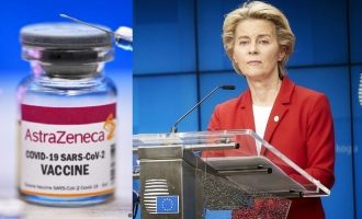 Η Ούρσουλα απειλεί να απαγορεύσει τις εξαγωγές από την ΕΕ του εμβολίου της AstraZeneca