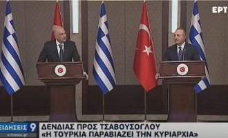Ο Δένδιας απάντησε μέσα στην Τουρκία στη μόνη γλώσσα που καταλαβαίνουν (βίντεο)