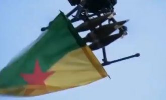 Οι Κούρδοι αντάρτες (PKK) βομβάρδισαν με ντρον τουρκικό στρατόπεδο (βίντεο)