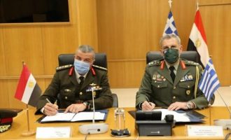 Ενισχύεται η στρατιωτική συνεργασία Ελλάδας και Αιγύπτου