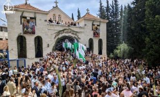 Ελληνορθόδοξη Κυριακή των Βαΐων στη Λαοδίκεια της Συρίας