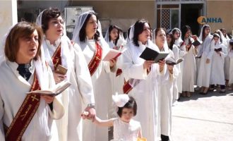 Οι Ασσύριοι του Καμισλί στη Β/Α Συρία εόρτασαν την Κυριακή του Πάσχα