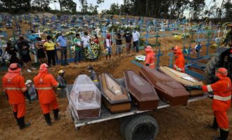 Βραζιλία: 2.173 νέοι θάνατοι και 73.453 κρούσματα σε ένα 24ωρο – Σύνολο: 452.031 θάνατοι