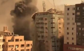 Τι είπε ο Νετανιάχου στον Μπάιντεν για την καταστροφή του πολυώροφου κτιρίου στη Γάζα με τα γραφεία ΜΜΕ