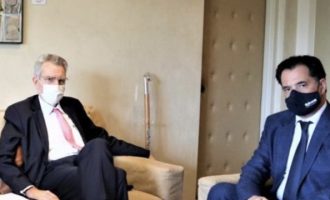 Γεωργιάδης και Πάιατ συζήτησαν για τις αμερικανικές επενδύσεις στην Ελλάδα