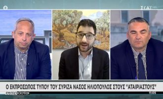 Νάσος Ηλιόπουλος: Ακόμα και τώρα ο Μητσοτάκης να ζητήσει άρση της πατέντας των εμβολίων