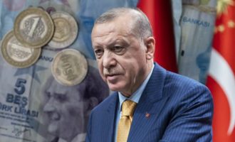 Στον πάτο η τουρκική λίρα μετά τη μείωση επιτοκίων από την Κεντρική Τράπεζα