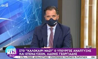 Άδωνις Γεωργιάδης: «Θα γίνουν σίγουρα απολύσεις» μη εμβολιασμένων