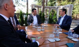 Τσίπρας σε Ζάεφ: Απαιτείται πίστη εφαρμογή της Συμφωνίας των Πρεσπών