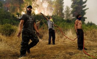 Φωτιά Εύβοια: Ποια χωριά παραμένουν σε κίνδυνο – Για δύο ακόμα ημέρες αναζωπυρώσεις
