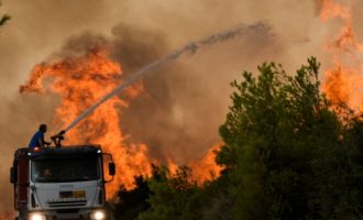 Δεν έχει τέλος ο πύρινος εφιάλτης: Αναζωπυρώσεις σε Έβρο, Πάρνηθα, Βοιωτία -122 φωτιές στην επικράτεια