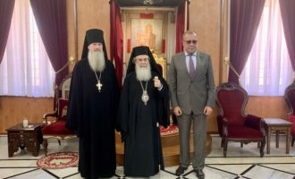 Ποια «εκκλησιαστική διπλωματία» συζητούν οι Ρώσοι με τον Πατριάρχη Ιεροσολύμων;