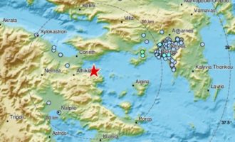 Σεισμός στην Κόρινθο αισθητός και στην Αθήνα