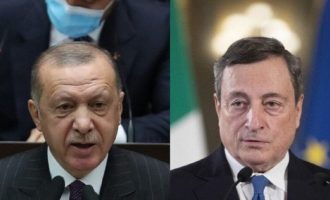 Ο Ντράγκι μίλησε με Ερντογάν στο τηλέφωνο – Τον είχε αποκαλέσει «δικτάτορα»