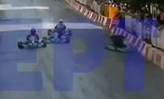 Ατύχημα σε αγώνα καρτ στην Πάτρα – Βίντεο-ντοκουμέντο – Πέντε συλλήψεις (βίντεο)