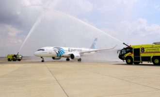Για πρώτη φορά μετά από δεκαετίες προσγειώθηκε αεροσκάφος της Egyptair στο Τελ Αβίβ