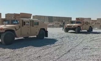 Οι ΗΠΑ παρέδωσαν στους Κούρδους Πεσμεργκά τεθωρακισμένα οχήματα