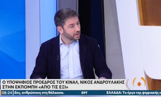 Ανδρουλάκης – Ο κόσμος εκτιμώ ότι πάει να ψηφίσει με βάση ένα κριτήριο: ποιος θα μεγαλώσει το κόμμα