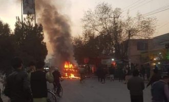 Έκρηξη μαγνητικής βόμβας στην Καμπούλ – Νεκροί και τραυματίες