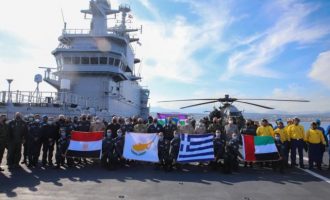 Ισχυρό μήνυμα στέλνει η ελληνοαραβική «Μέδουσα» – Έλληνες και Άραβες ένας στρατός