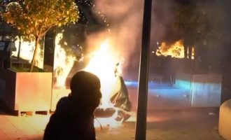 Βίαιες συγκρούσεις στην Ολλανδία μεταξύ αστυνομίας και διαδηλωτών κατά του «λοκντάουν»