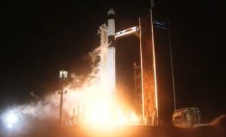 Πύραυλος της SpaceX απογειώθηκε με προορισμό τον Διεθνή Διαστημικό Σταθμό