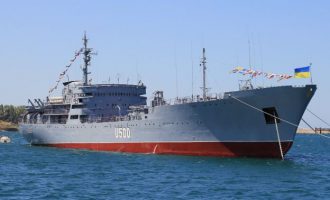 Ένταση στη Θάλασσα του Αζόφ – Το ουκρανικό «Ντονμπάς» πλέει προς το Στενό του Κερτς