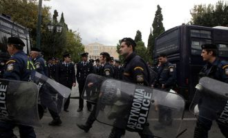 Ισχυρές αστυνομικές δυνάμεις τη Δευτέρα στο κέντρο της Αθήνας για την επέτειο της δολοφονίας του Αλ. Γρηγορόπουλου