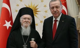 Ευχές Ερντογάν στον Οικ. Πατριάρχη για ταχεία ανάρρωση