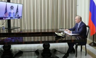 Τι είπε ο Πούτιν στον Μπάιντεν για την «αμερικανική κατάκτηση» της Ουκρανίας
