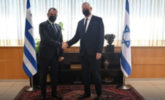 Παναγιωτόπουλος και Γκαντζ συζήτησαν για την στρατηγική σχέση Ελλάδας-Ισραήλ και την αμυντική συνεργασία