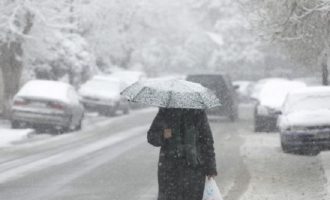 Καιρός: Ποιες περιοχές θα επηρεάσει ο χιονιάς