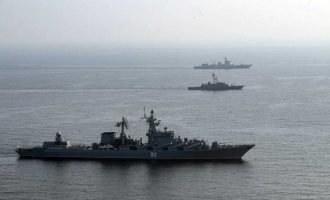 Ρωσικά πολεμικά πλοία εισήλθαν στη Μεσόγειο Θάλασσα