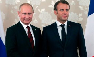 Τηλεφωνική επικοινωνία Μακρόν-Πούτιν: Τι διαμήνυσε ο Γάλλος Πρόεδρος
