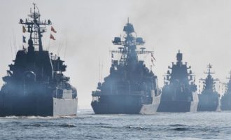 Έξι ρωσικά πολεμικά πλέουν από τη Μεσόγειο στον Εύξεινο Πόντο