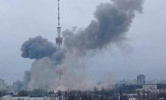 Βομβαρδισμός στο Κίεβο: Πέντε νεκροί και πέντε τραυματίες